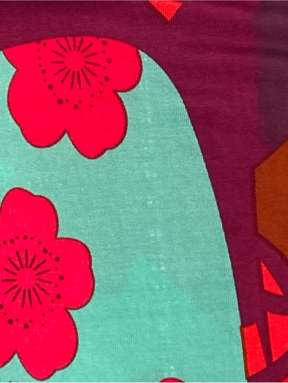 Vintage Just Cavalli Geisha Pop Art Dress Y2K Roberto Cavalli Shift Tunic Sz 4 - Picture 11 of 11